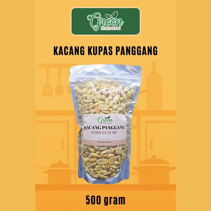 500g KACANG TANAH KUPAS PANGGANG / KACANG TANAH KUPAS JUMBO / KACANG TANAH KUPAS BESAR SIZE 25/29