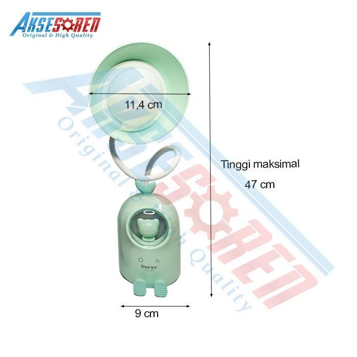 Lampu Meja Belajar LED Surya [SYD L3401] / Lampu Emergency / Lampu Belajar LED Lampu Putih Casan /