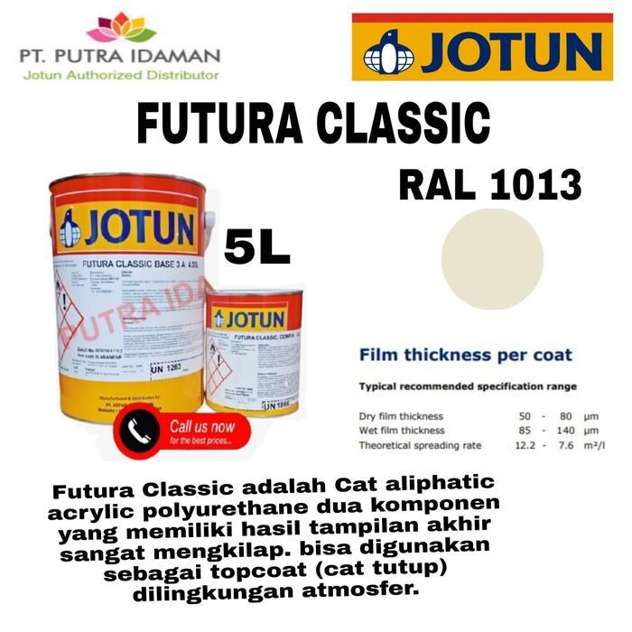 JOTUN CAT KAPAL / FUTURA CLASSIC 5 LITER / RAL 1013 CAT JOTUN MARINE