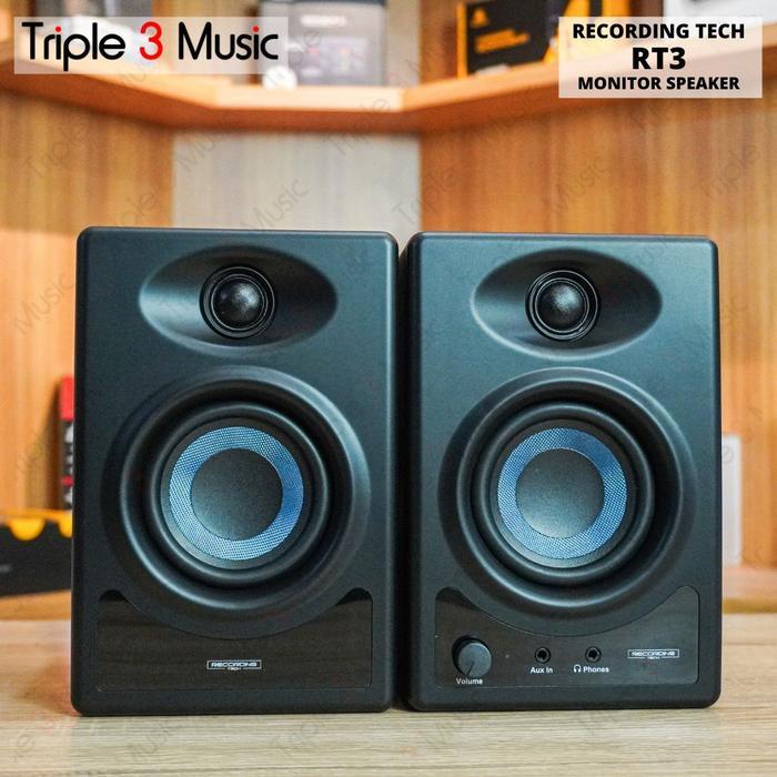Recording Tech Rt3 Speaker Monitor Flat Bluetooth Terbaik