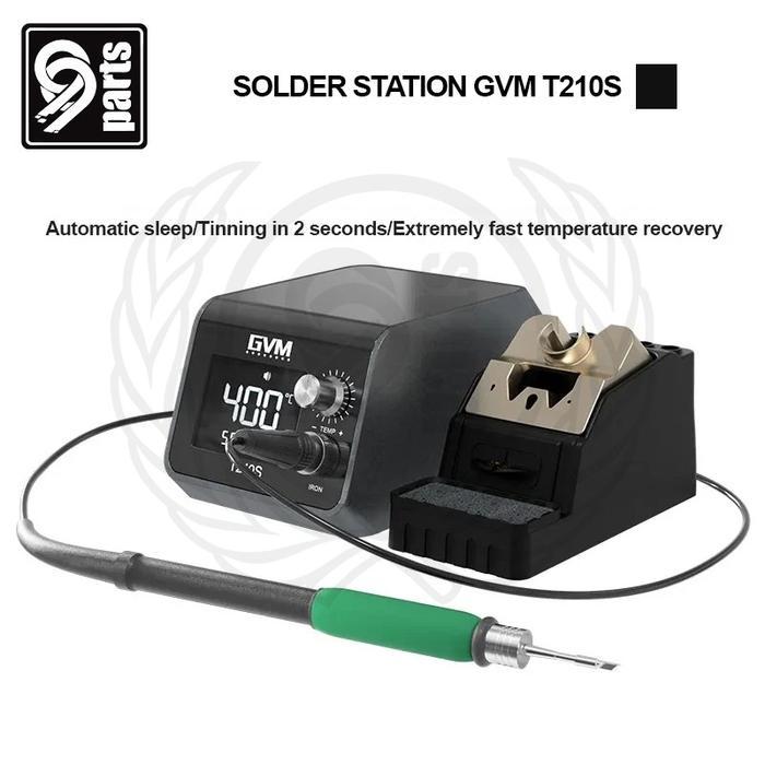 SOLDER STATION GVM T210S / SOLDER STATION GVM T210S SMART SOLDERING STATION ORIGINAL HIGH QUALITY