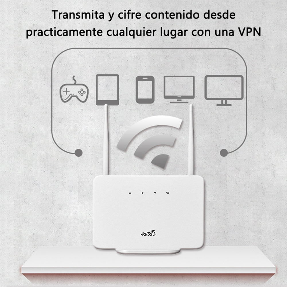 4G LTE CPE Router Modem External Antenna 4G Router Wireless Modem with Sim Card Slot EU Plug