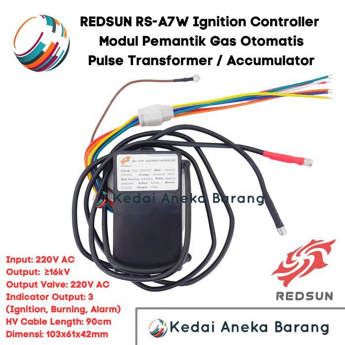 Pemantik Gas Ignition Igniter Controller Kompor Infrared Burner