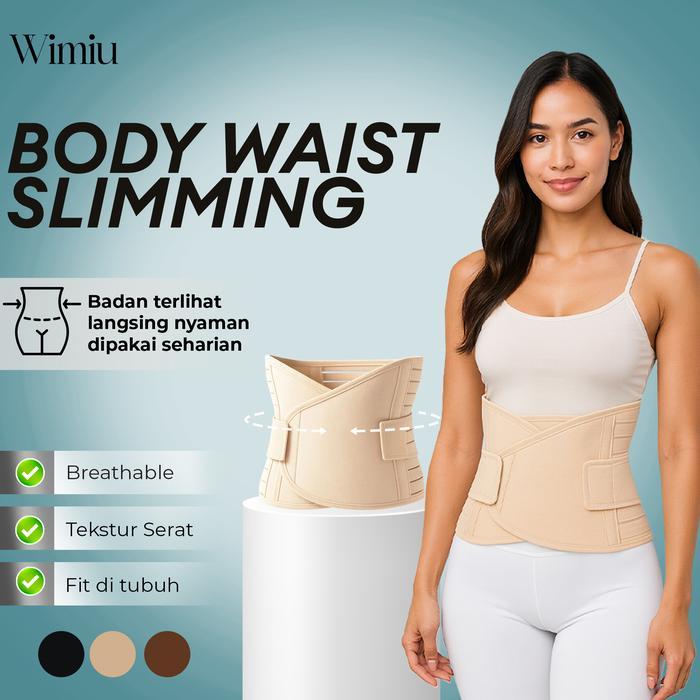 WIMIU Korset Pinggang Pria Wanita Kesehatan Saraf Kejepit