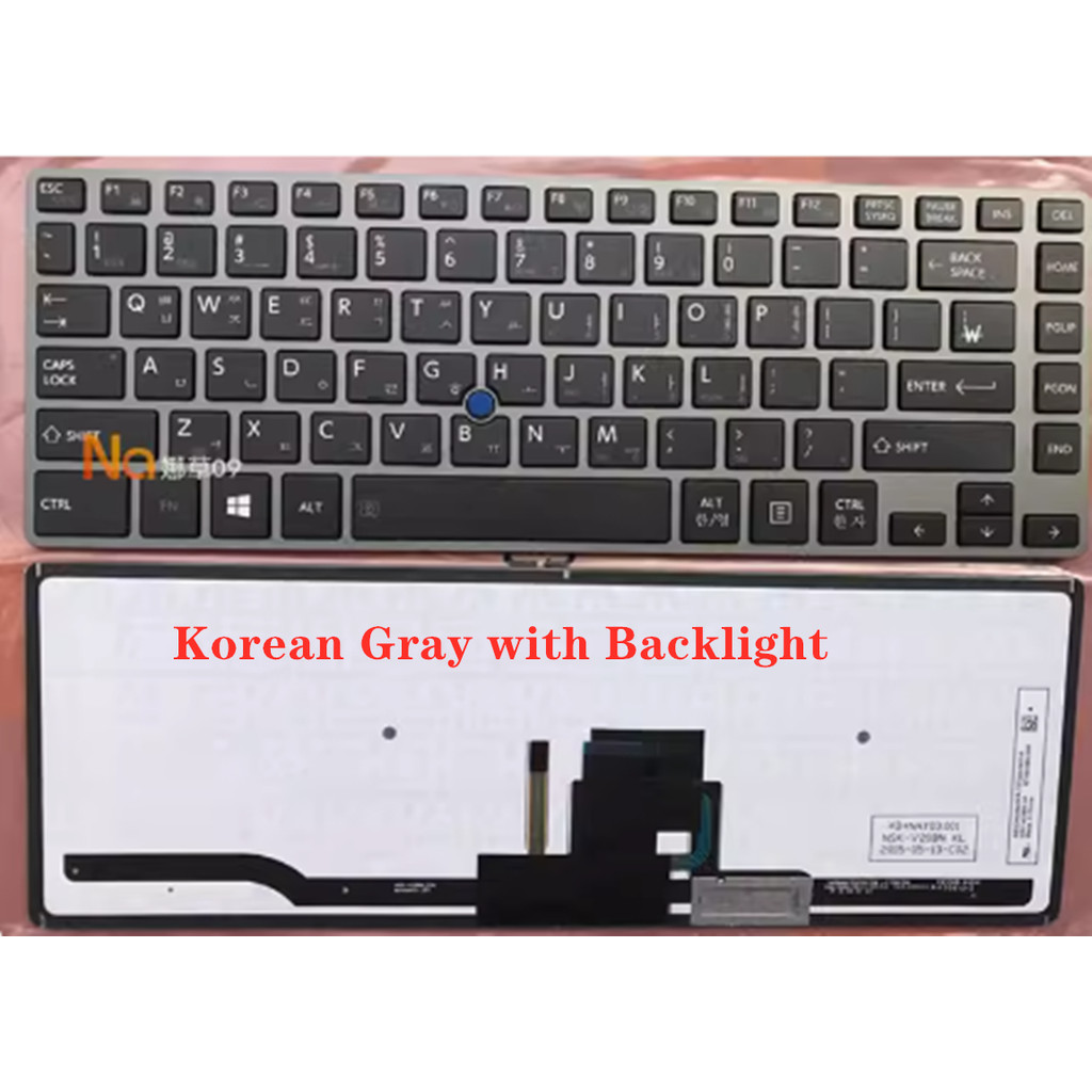 New for TOSHIBA R734 R734/A R734/B R734/K laptop US / Korean Backlit Keyboard