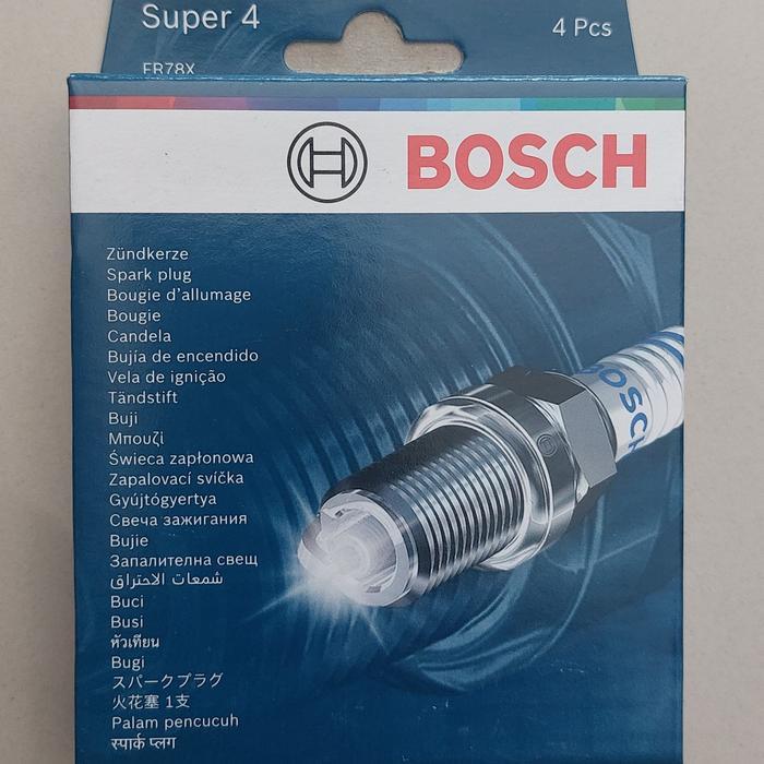 Busi Bosch Super 4 Fr78X Honda Jazz City Freed Brio Mobilio