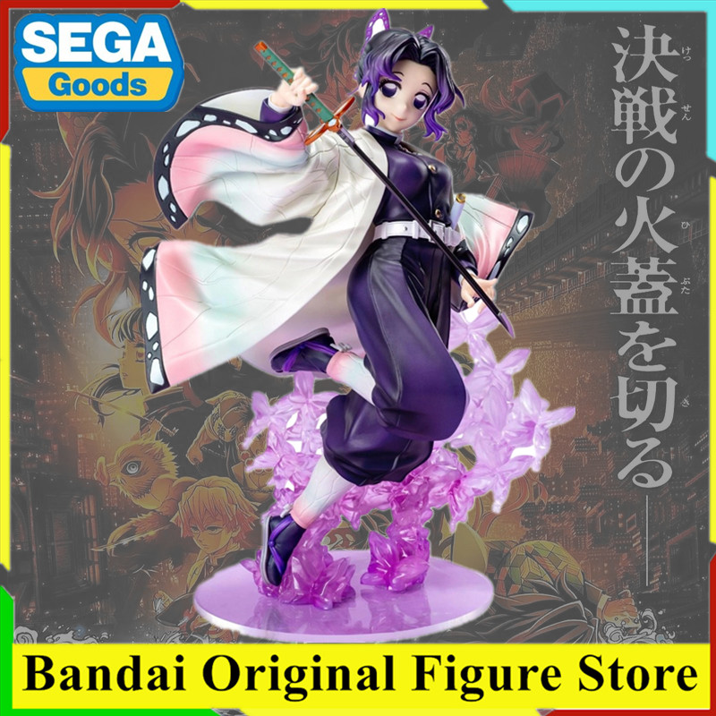 Original SEGA Demon Slayer Shinobu Kocho Kimetsu no Yaiba Luminasta Action Figure Infinity Castle