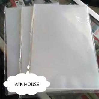 Lusinan Pak Map L Bening Folio/Map File Bening Bening Warna/Clear Holder/Map Clear Map Lf