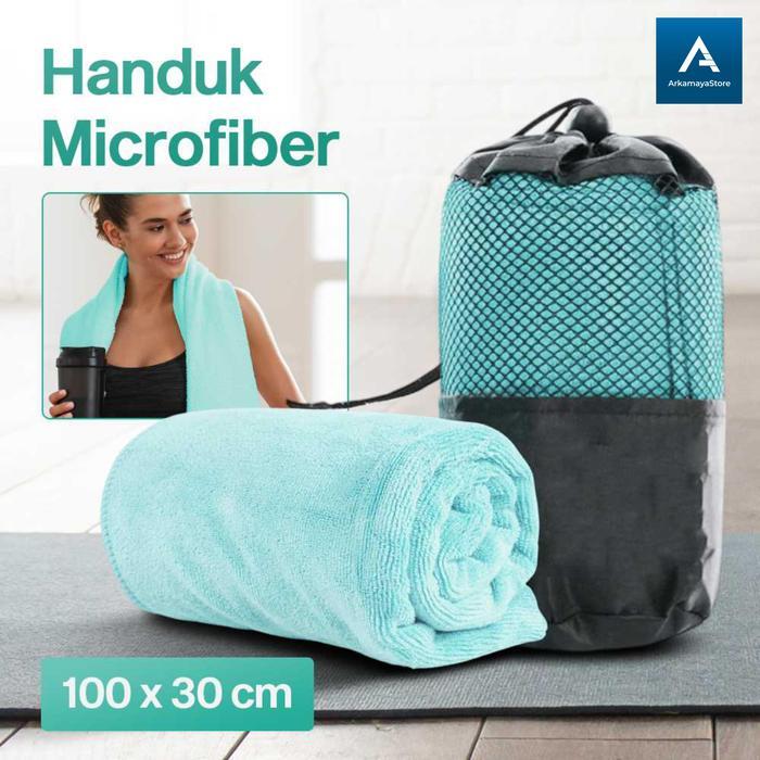 Handuk Mandi Quick Dry Handuk Olahraga Travel Dewasa Microfiber Towel