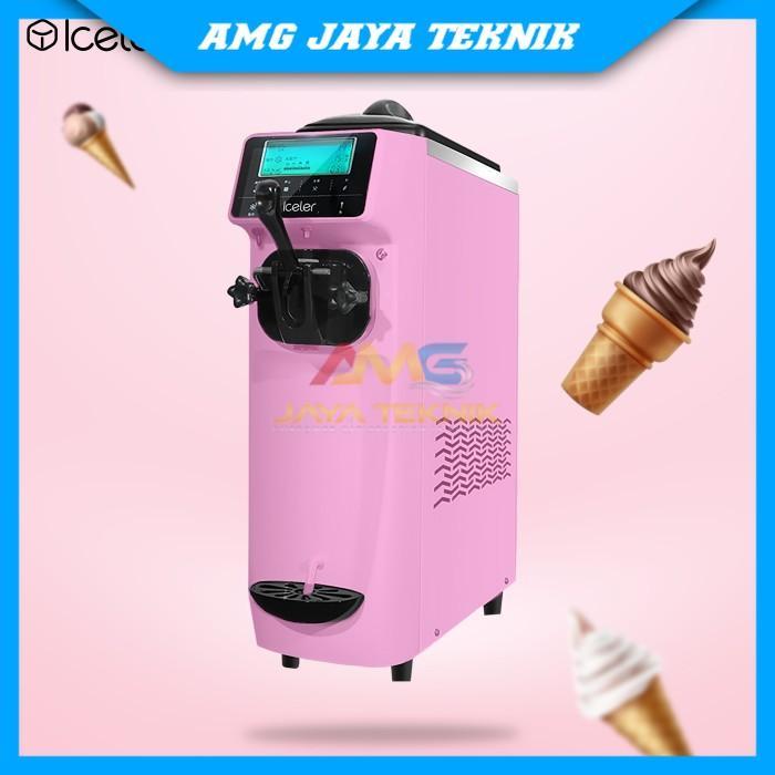 Mesin Pembuat Es Krim Iceler Mesin Soft Es Krim Ice Cream Maker 1 Tuas