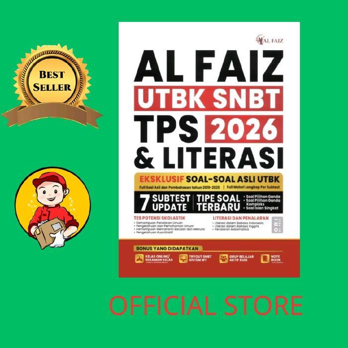 HOT SALE!!! BUKU AL FAIZ UTBK SNBT 2026 TPS DAN LITERASI : SESUAI SOSIALISASI SNPMB BPPP TERMURAH