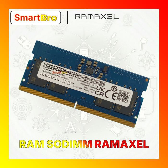 Promo / Ram Laptop Sodimm Ramaxel 12Gb Ddr5 4800Mhz Non Cod