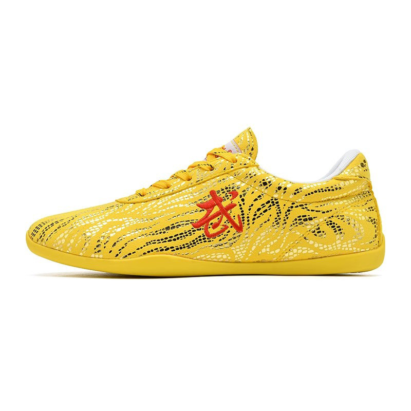 Genuine Leather Chinese Wushu Shoes Taolu Kungfu Practice Martial Arts Shoes Taichi Shoes for Men