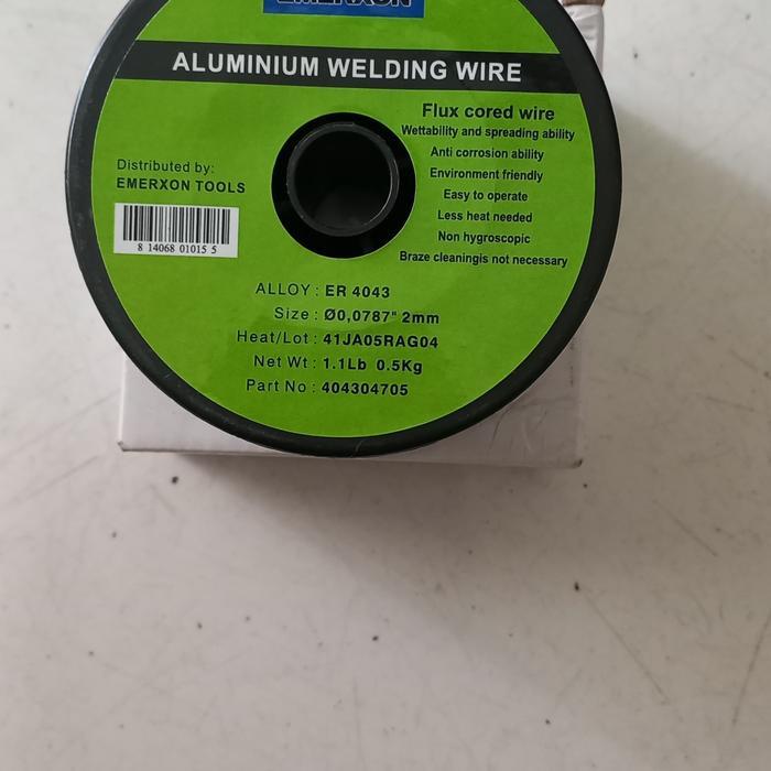 "New" kawat las alumunium aluplatinum titanium emerxon original