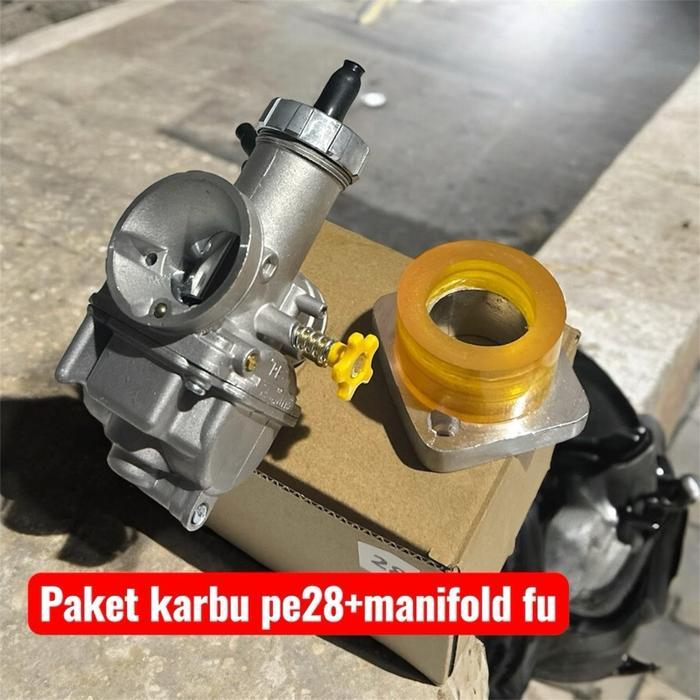 Karbu karburator pe28 keihin plus manifold satria fu Motorcycle