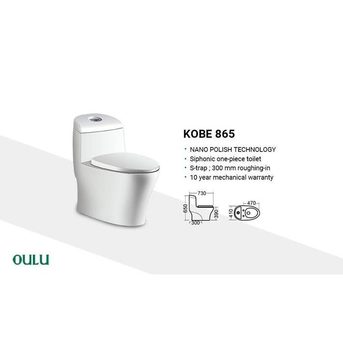 KLOSET OULU A865N - KOBE (GREEN WASHER)