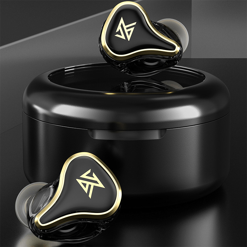 KZ SK10 Pro TWS Bluetooth 5.2 Wireless 1BA+1DD Hybrid Earphones HiFi Game Earbuds Noise Cancelling S