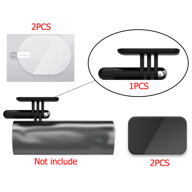 For 70mai Dash Cam 1S D06 Bracket Holder 70mai DVR Holder Accessory Set Static Sticker Adhesive Stic