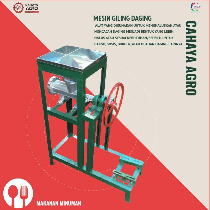 Mesin Giling Daging Otomatis Penggiling Daging Usaha Kecil Maupun Besar