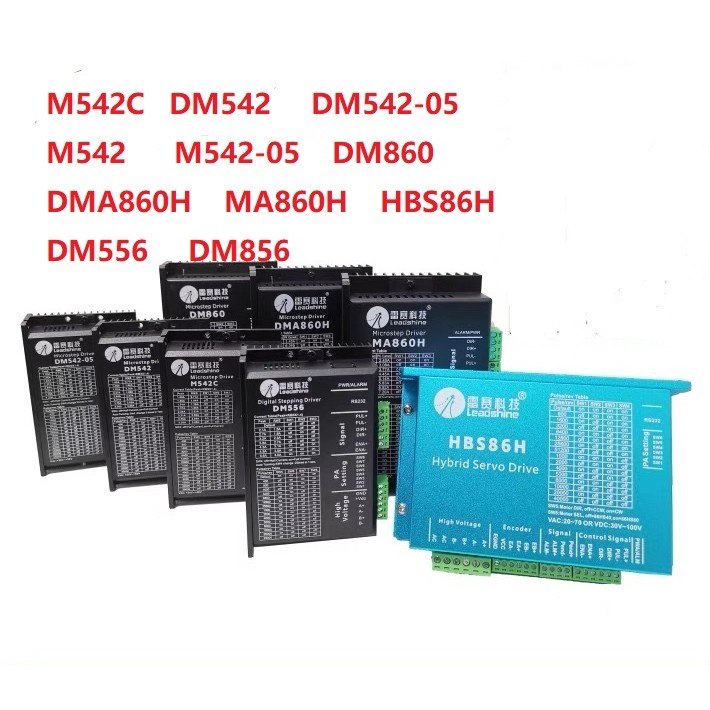LEADSHINE M542C DM542 DM542-05 M542 M542-05 DM860 DMA860H MA860H HBS86H DM556 DM856 STEPPER DRIVER