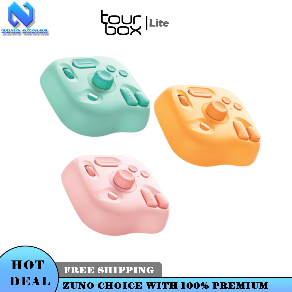 TourBox lite Bluetooth Keyboard Console Custom Drawing CSP iPad Mini Keyboard Portable Creative