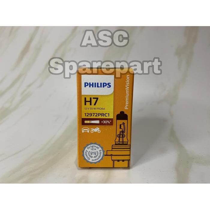 Bohlam Lampu Philips H7 12V 55W