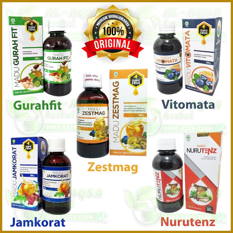 Madu Zestmag / zetsmag - Gurah Fit / Gurahfit - Vitomata / Vito Mata - Jamkorat - Nurutenz