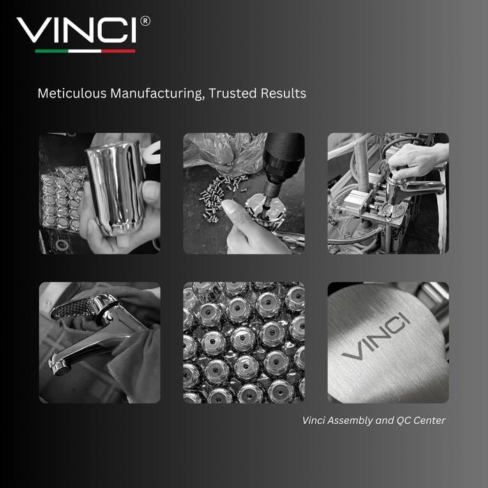 VINCI KERAN AIR WASTAFEL KRAN CUCI TANGAN BASIN FAUCET BAMBU STAINLESS