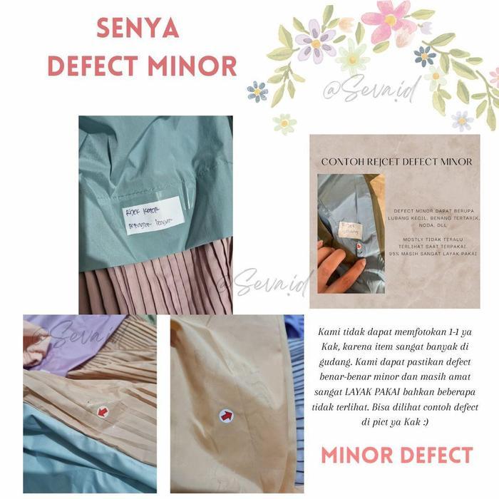 Senya Macaroon Jacket Series Defect Minor Sale Jaket Colorblocks Senya