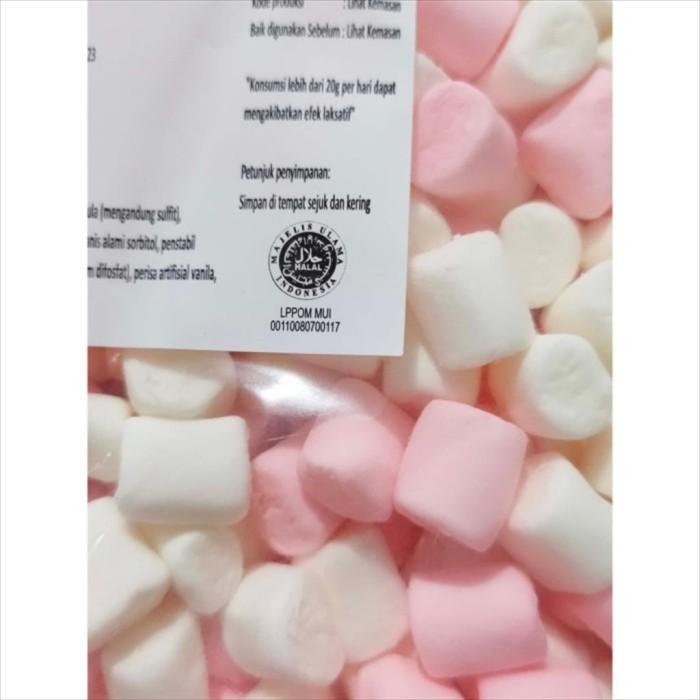 Corniche Mini Marshmallow 1 Kg - Marshmallow Warna Halal Best Seller