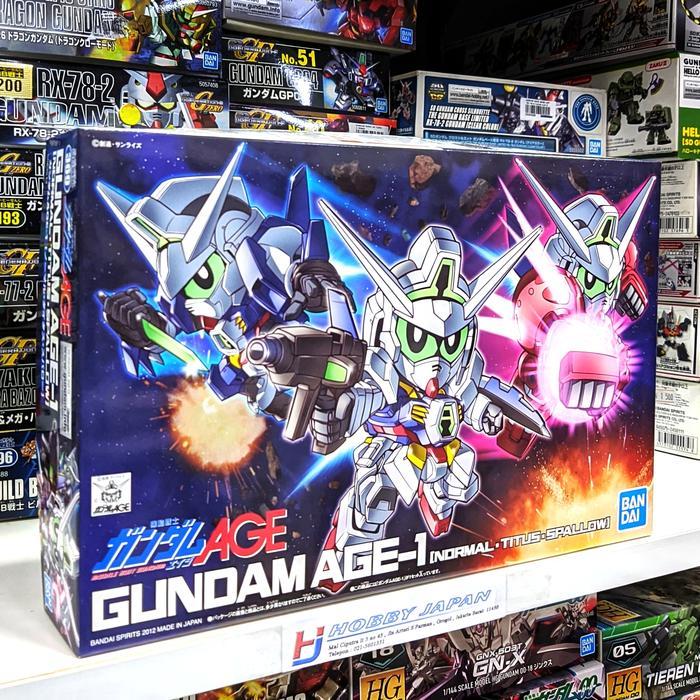 SD BB 369 Gundam AGE-1 Normal / Titus / Spallow