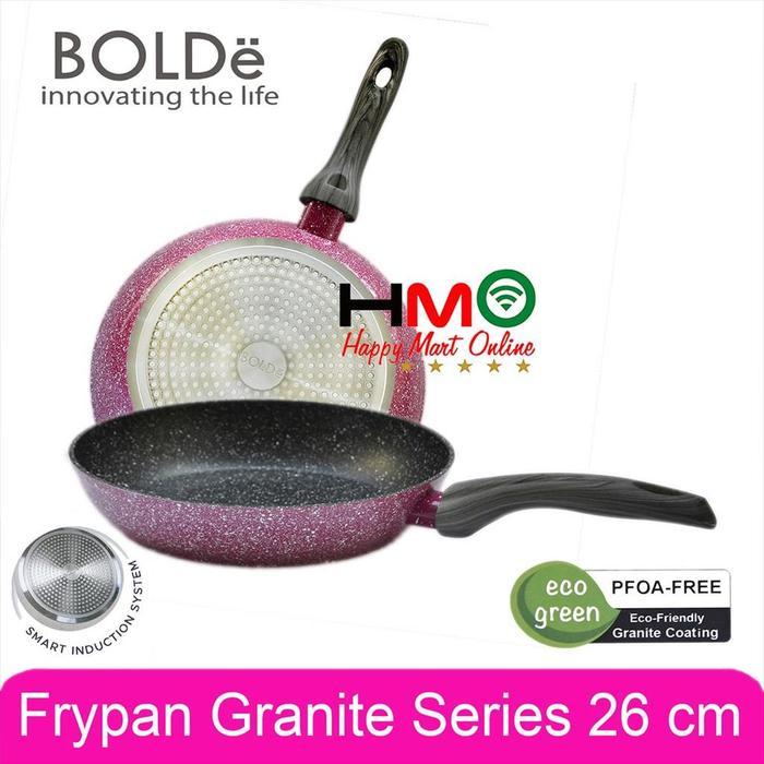 Bolde Frypan 26CM Blackpink Panci Wajan Frypan Granit Anti Lengket