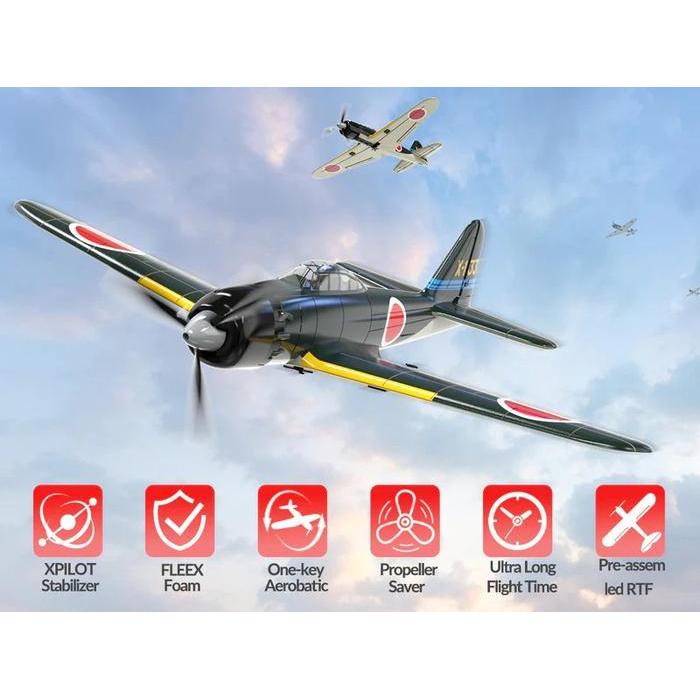 Volantex Zero Warbird w/ Gyro RC Airplane RTF