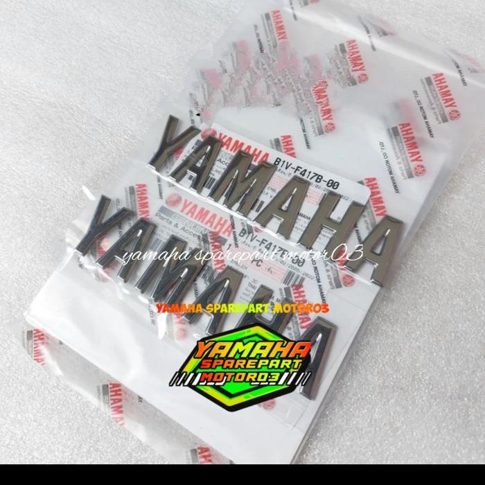 Emblem 3D Tulisan Yamaha Cover Tangki Xsr 155 Xsr155 Original