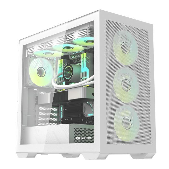 DarkFlash DLX4000 (Mesh) Front Panel - Casing PC Glass EATX Type C