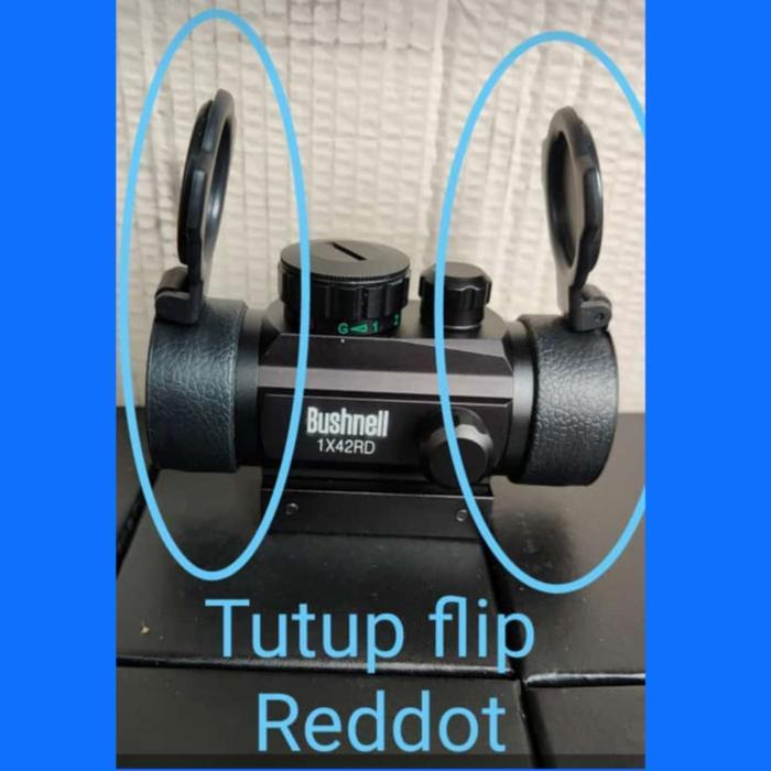 HRG DISKON Tutup Flip Reddot cocok Reddot BUSHNELL , BSA , GSR , HAKKO , SPIKE