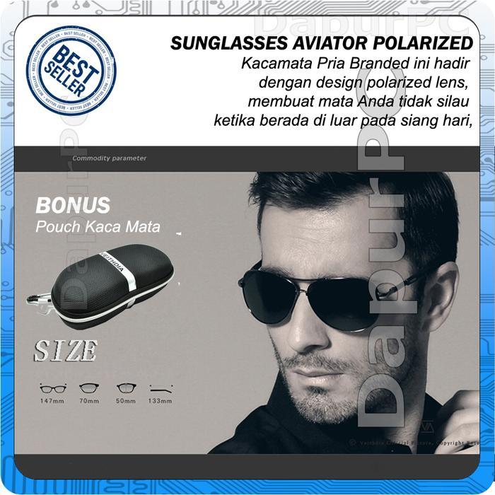 Kacamata Pria Veithdia Aviator Polarized