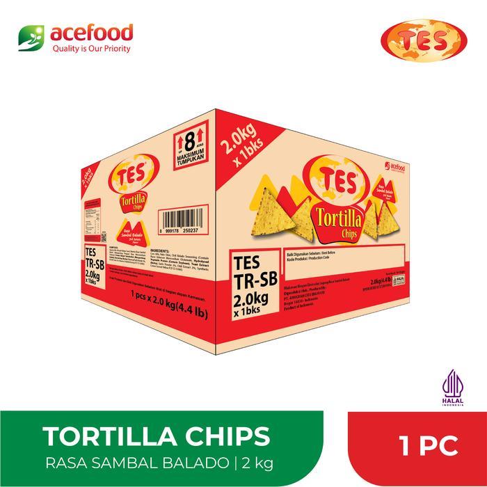 Tes Tortilla Chips (2.0Kg) Rasa Sambal Balado