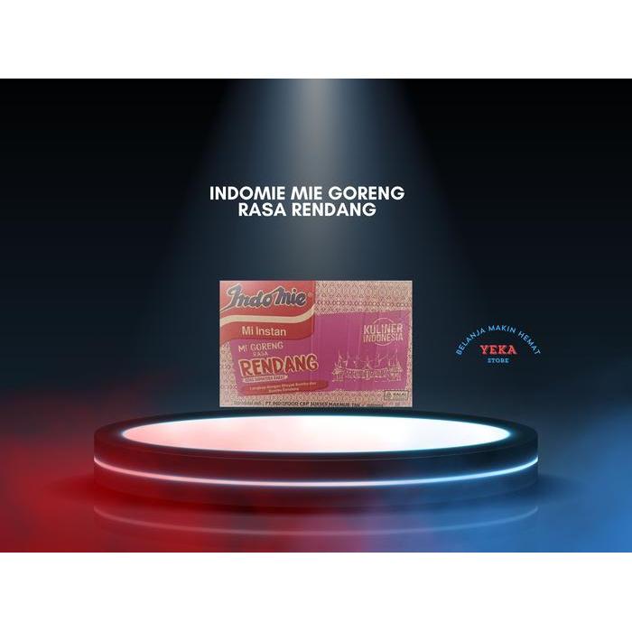 INDOMIE MIE GORENG RENDANG 1 DUS