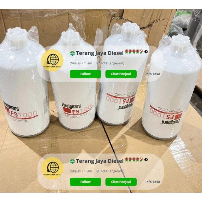 FS 1000 / FS100 / FS-1000 filter fleetguard fs 1000/fs1000/fs-1000