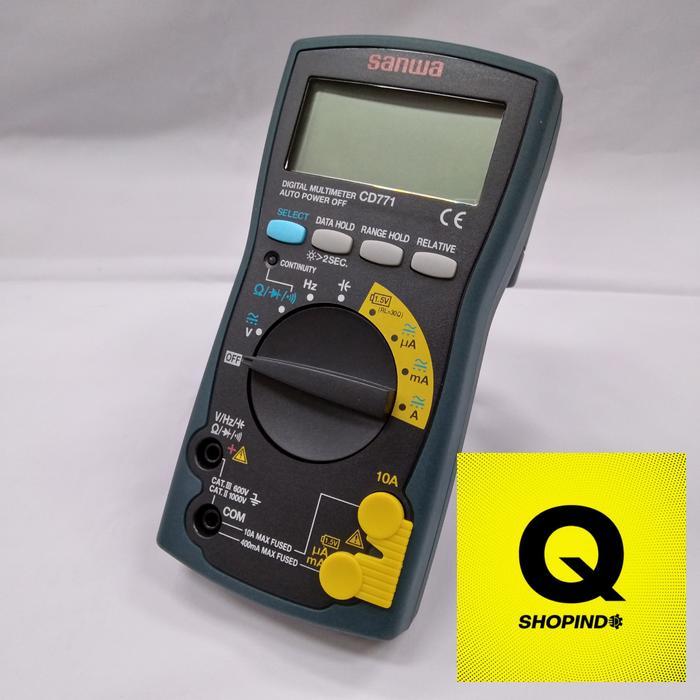 Sanwa Cd771 Multimeter Multitester Avometer Digital
