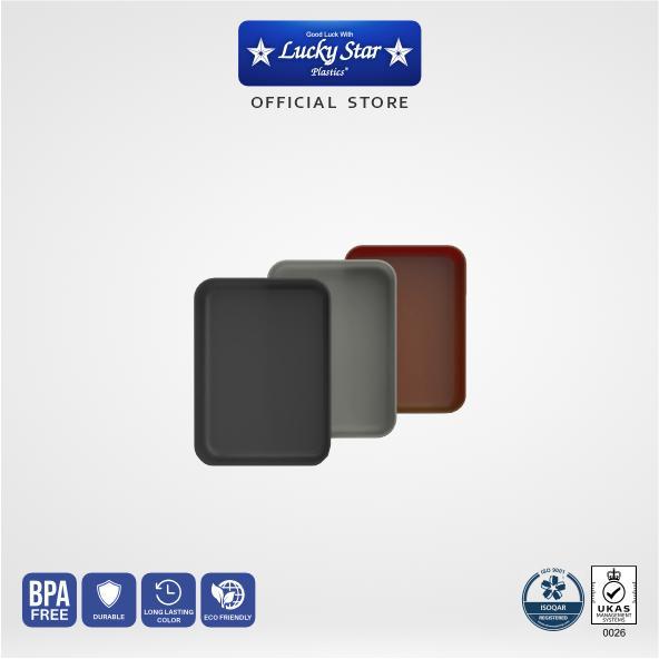 Lucky Star- Nampan plastik display M / Display tray M / Multipurpose tray M Dapur Kitchenware
