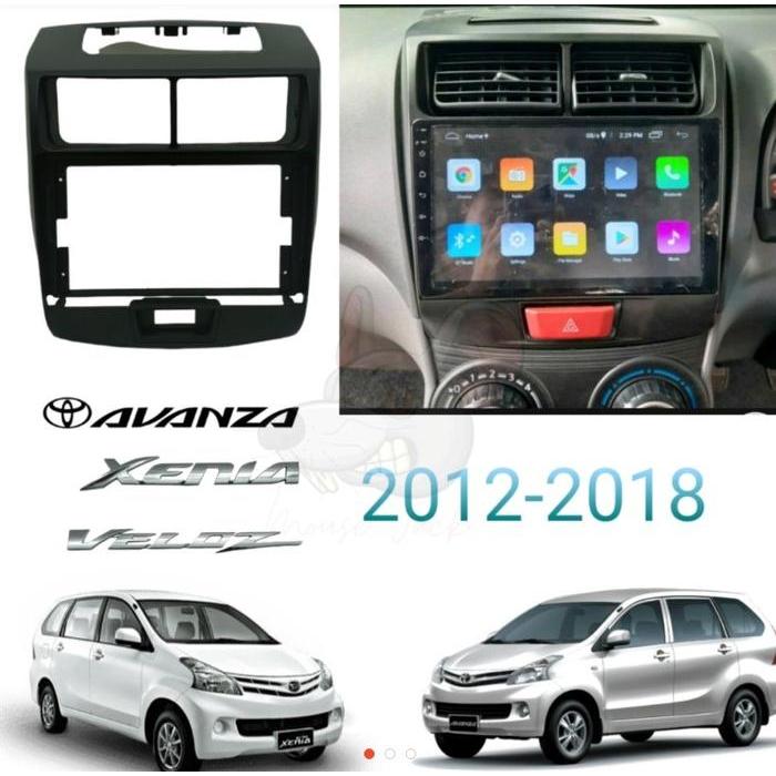 Frame Head Unit Mobil Avanza 2012-2018 9Inch
