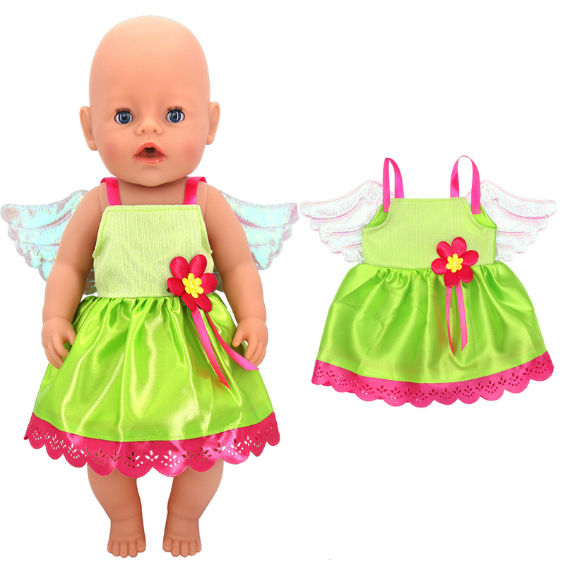 43cm New Born Baby Doll Winter Clothes for Baby Doll Outfits 18 Inch American Generation Girl Doll