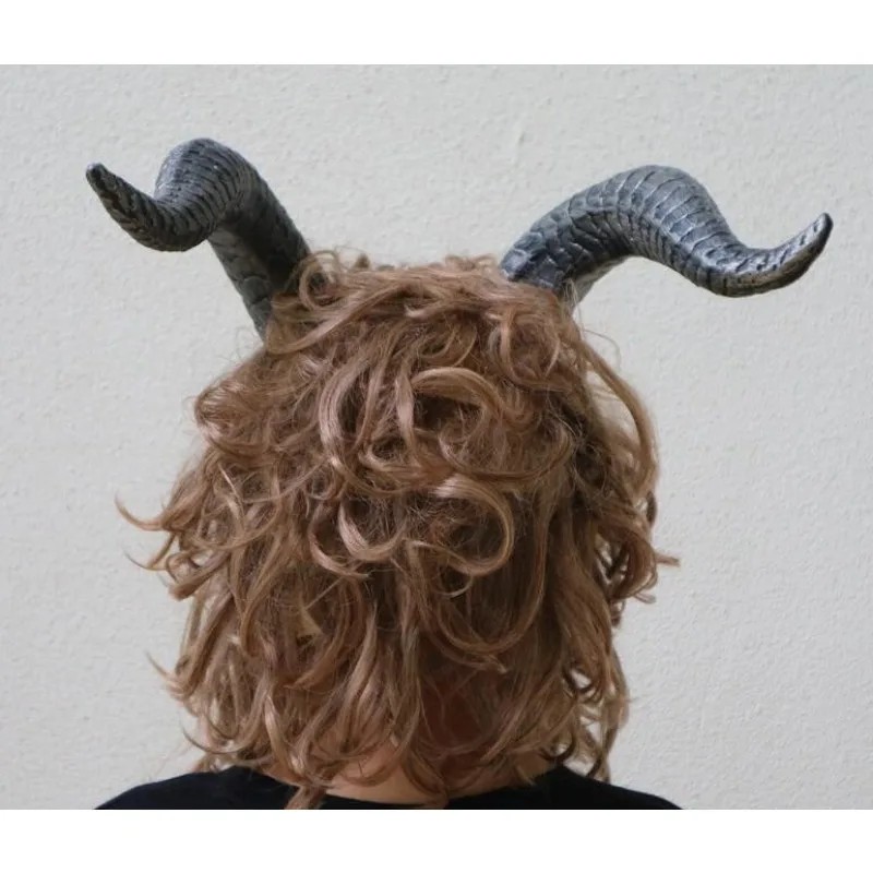 Movie Beauty and the Beast Prince Latex Mask Helmet Eyepatch Face Muffle Cosplay Halloween