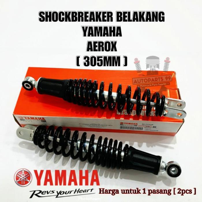 Shockbreaker Belakang Aerox 155 Yamaha Kualitas Original Shock Yamaha Aerox Sok Aerox