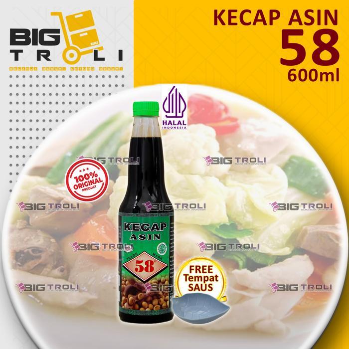 Saos 58-Kecap ikan Kecap Asin Saos Tiram Saos Rasa Raja Minyak Wijen Kecap Inggris (600ml)