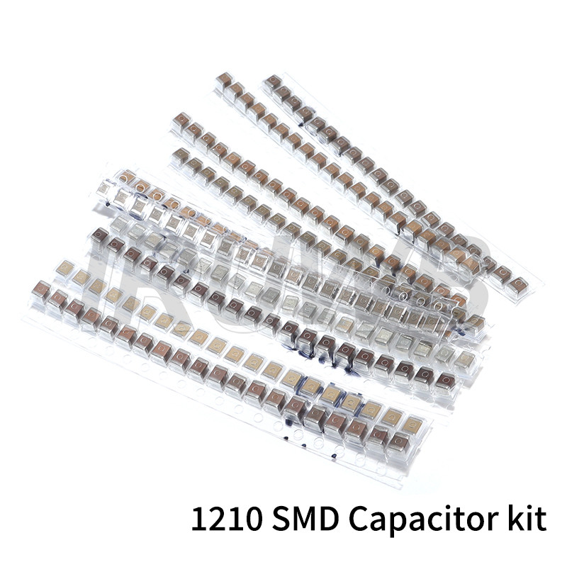 200PCS 0.1UF ~ 100UF 10 Kinds*20pcs Capacitors Pack 0.1UF 0.47UF 0.68UF 1UF 2.2UF 10UF 100UF