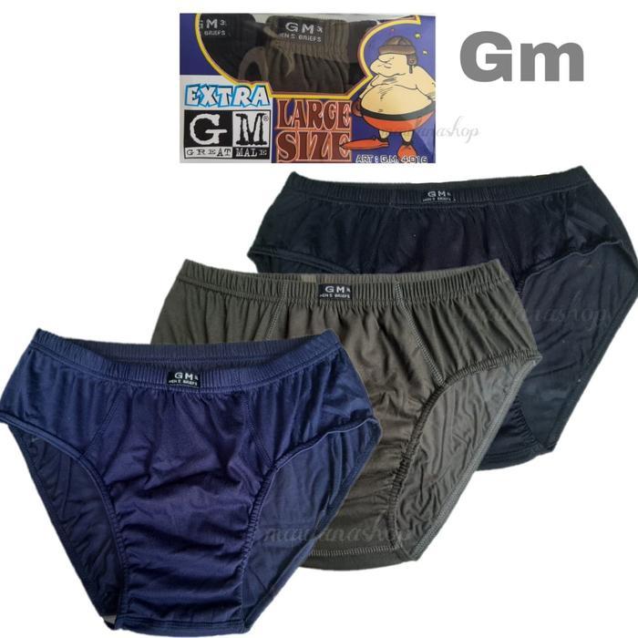 Celana Dalam Pria Celana Dalam Pria Gm / Big Size / Cd Extra Large / 3L,4L,5L