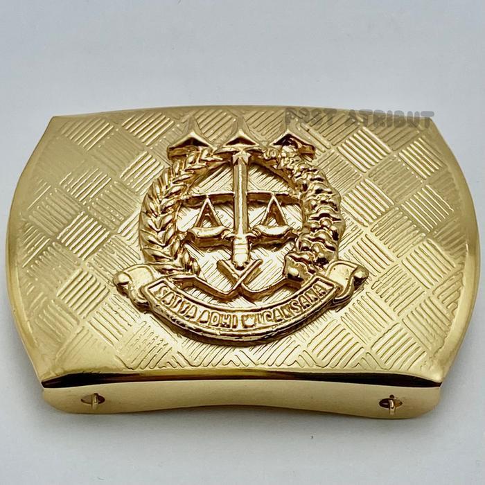 Gesper Pria Standar Kepala Gesper Kejaksaan / Kepala Gesper Kejaksaan Motif / Kejaksaan / Atribut